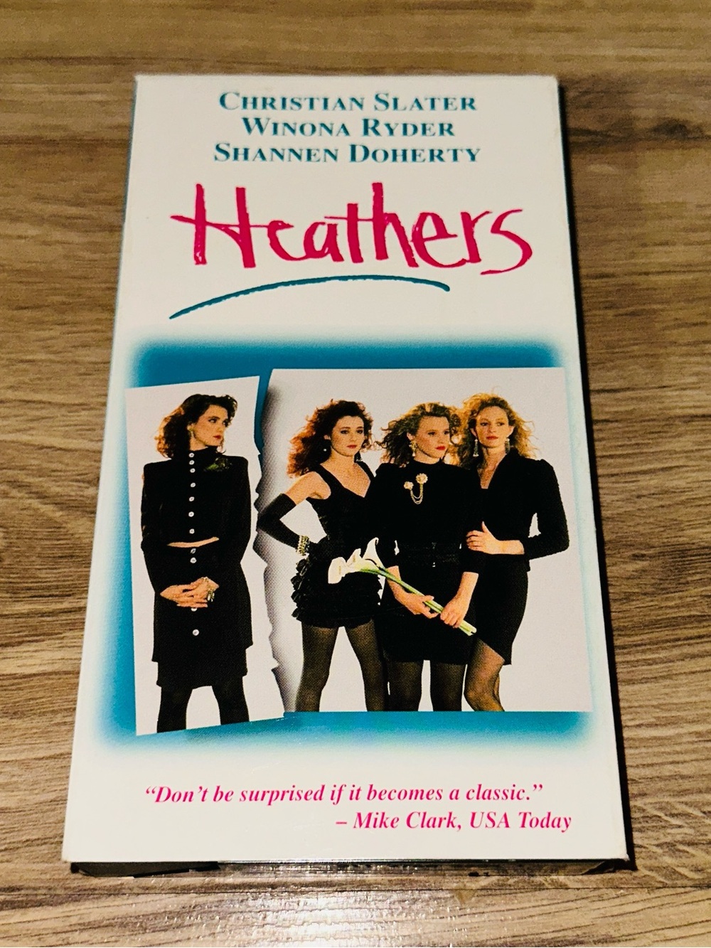 Vintage Heathers VHS Tape Movie